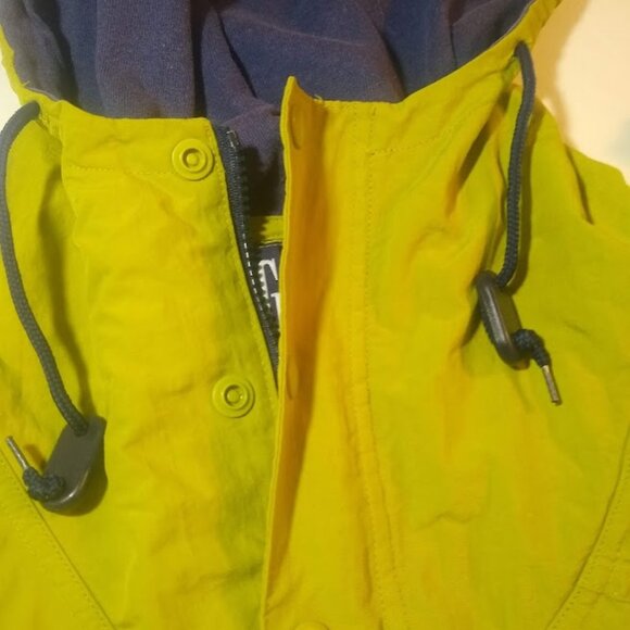 GAP  XL  Men's hooded pullover windbreaker  celery/split pea/yellow-green - Picture 1 of 15